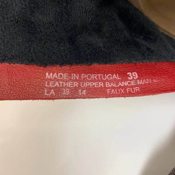 Dromedaris Women's Kara Combat Red Leather + Suede Lace-up Comfort Inside Zip - Picture 12 of 13